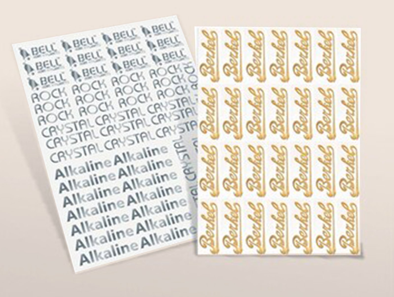 RO Metal Stickers
